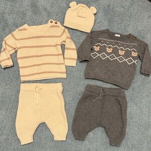Carter's knitted sweater sets